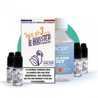 Kit Pack Diy Le Booster Français 250ml