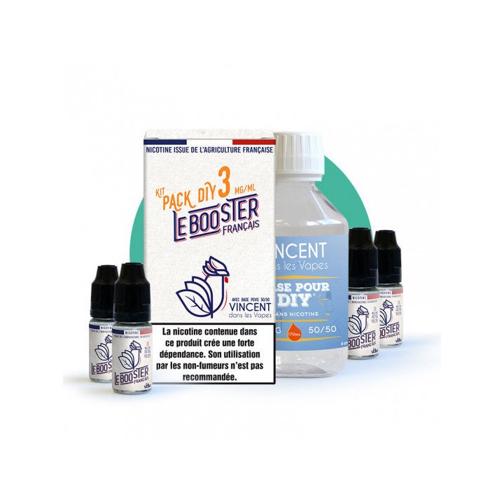 Kit Pack Diy Le Booster Français 250ml