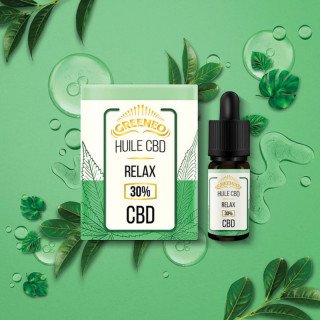 Huile CBD Relax 30% Greeneo