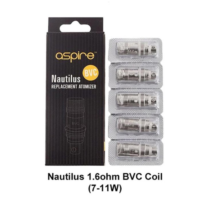 Pack de 5 Résistances Nautilus - Aspire
