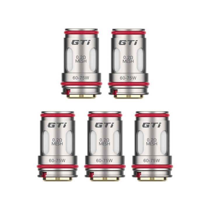 Pack de 5 Résistances GTI - Vaporesso
