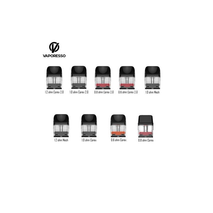 Pack de 4 Cartouches XROS 2ml  - Vaporesso