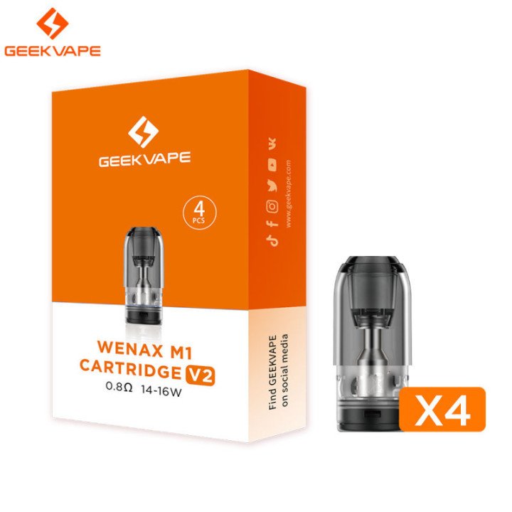 Pack de 4 Cartouches Wenax M1 - Geekvape